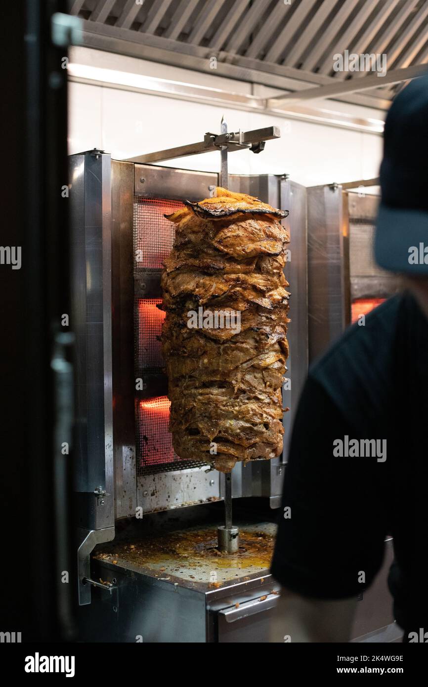 Shawarma restaurant hi-res stock photography and images - Alamy