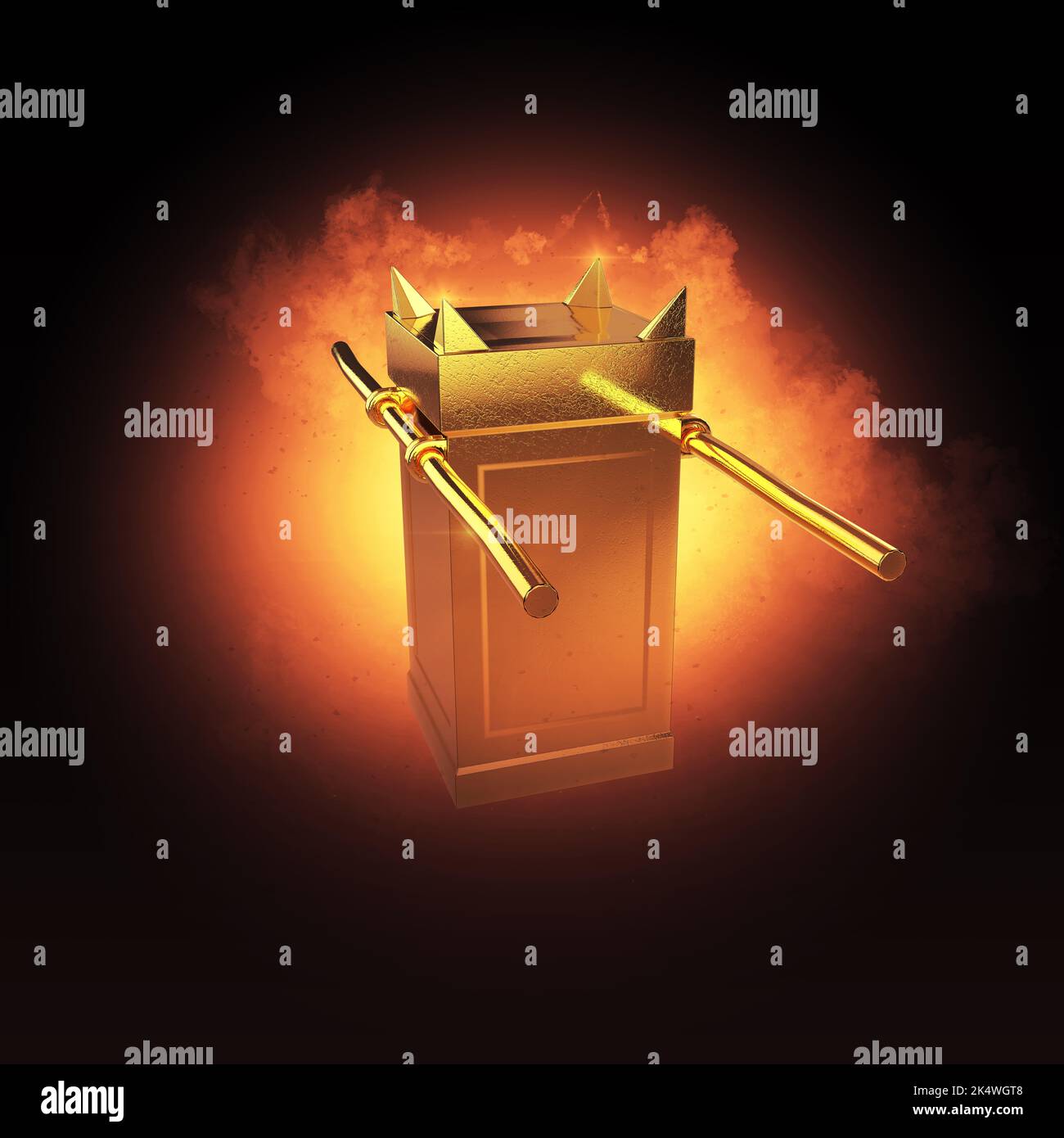 Altar of Incense Tabernacle Sanctuary Moses Day of Atonement Prayer 3D