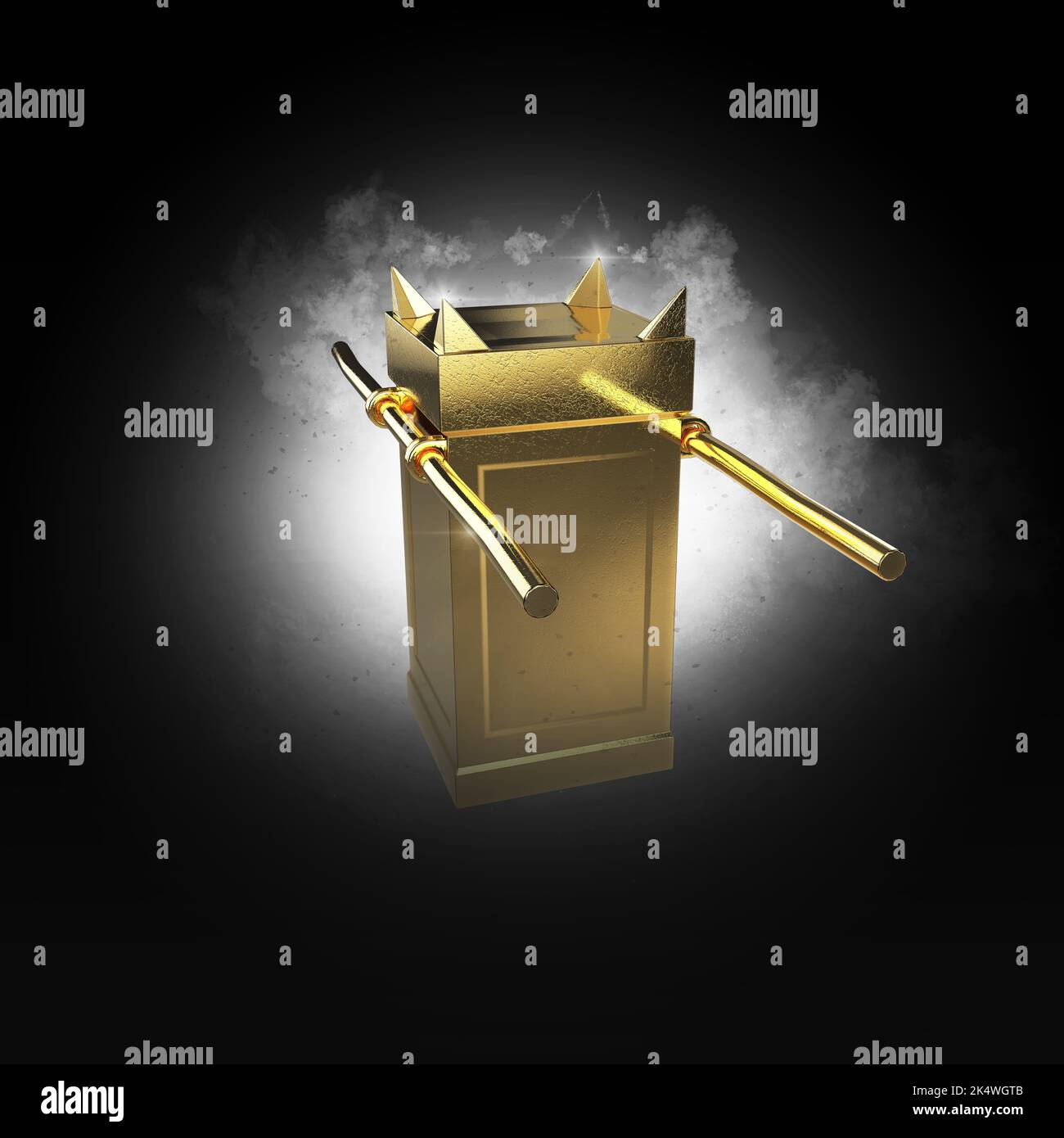 Altar of Incense Tabernacle Sanctuary Moses Day of Atonement Prayer 3D