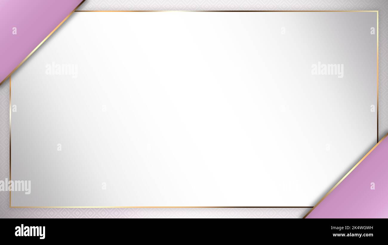 Luxury Background Presentation Slide Frame Layout Template Illustration