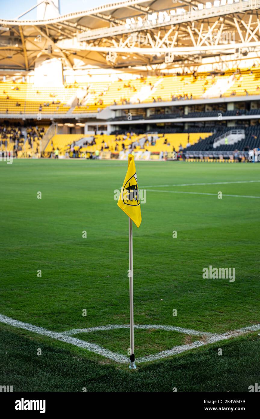 Athens, Lombardy, Greece. 3rd Oct, 2022. New stadium of AEK Athens FC ...