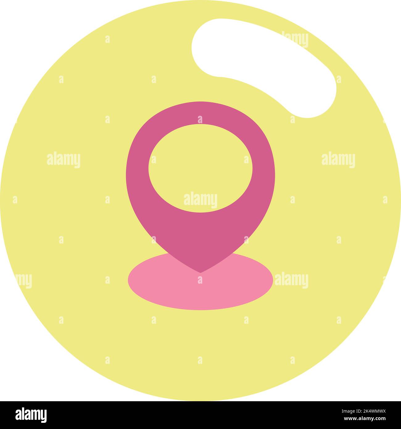 Banking location, illustration, vector on a white background Stock ...
