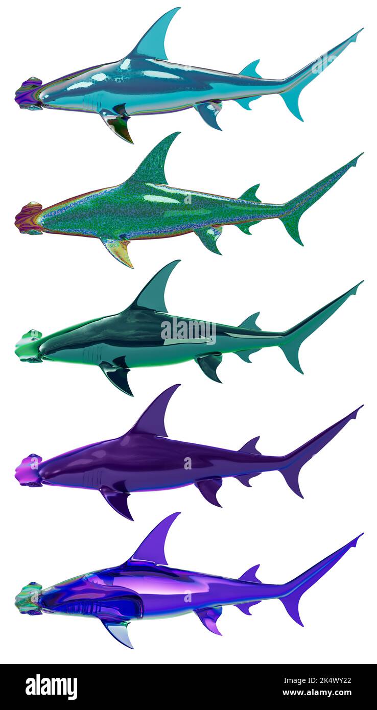 sharks-sculpture-with-transparent-background-stock-photo-alamy