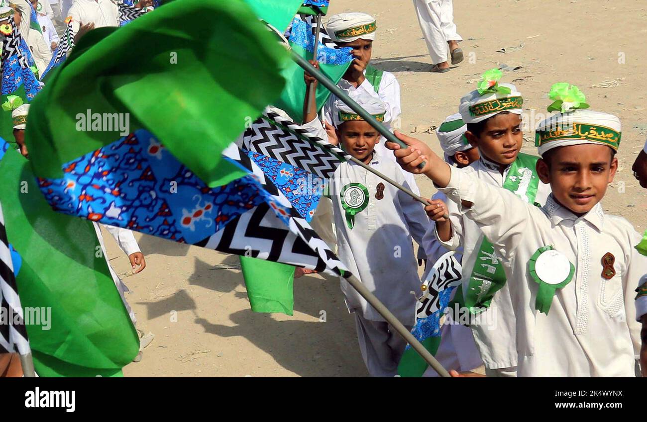 Sunni Muslims are holding Jashan-e- Eid Milad- un-Nabi (SAW) rally in ...