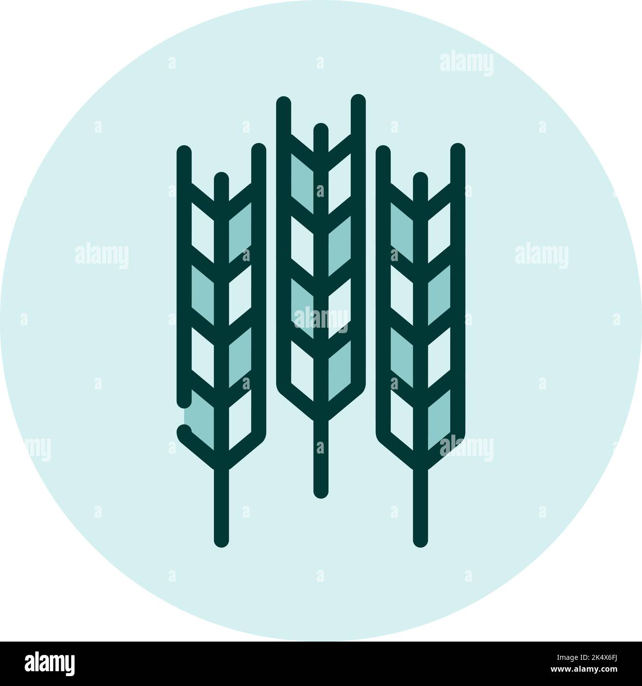 Agreculture science, illustration, vector on a white background. Stock Vector