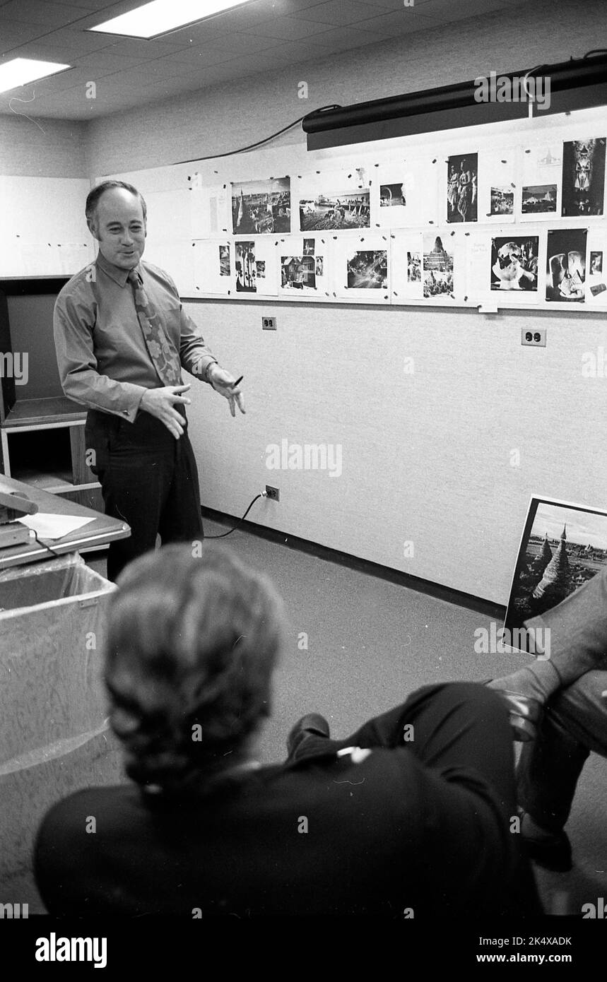National Geographic Magazine headquarters, Washington D.C., USA Stock