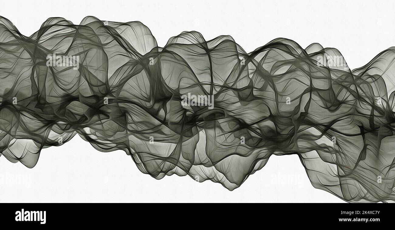 Abstract Electrifying Lines Smoky Fractal Pattern Digital Abstract Electrifying Lines Smoky Fractal Pattern Digital