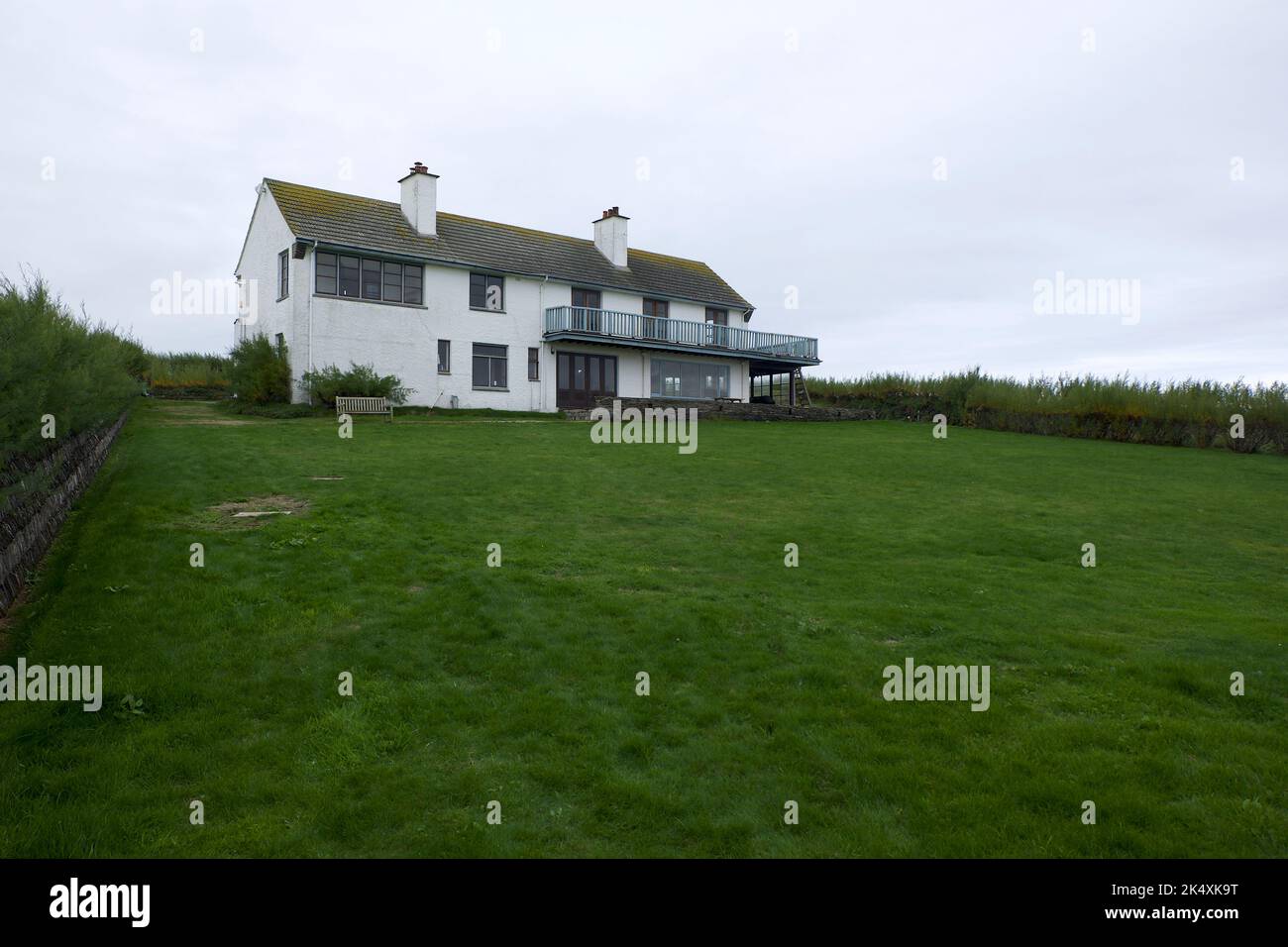 Padstow Cornwall UK 10 04 2022 Windover House 1930s build Treyarnon Bay
