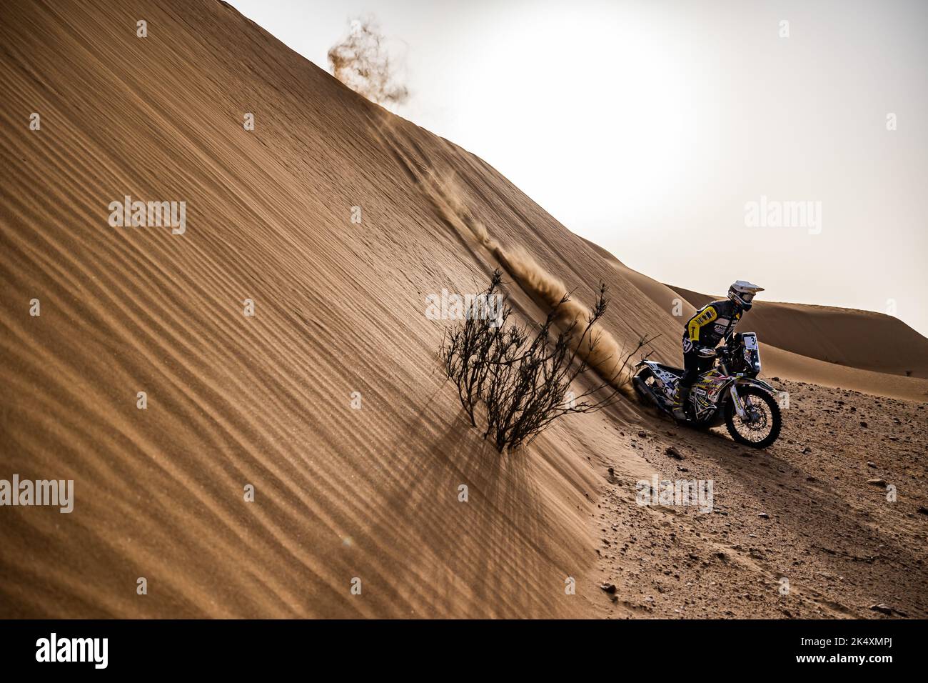 36 MARTINY Jérôme (bel), Enduro Normandie, Husqvarna 450 Rallye, action during the Stage 3 of the Rallye du Maroc 2022, 3rd round of the 2022 FIA World Rally-Raid Championship, on October 4, 2022 around Laayoune, in Morocco - Photo Germain Hazard / DPPI Stock Photo