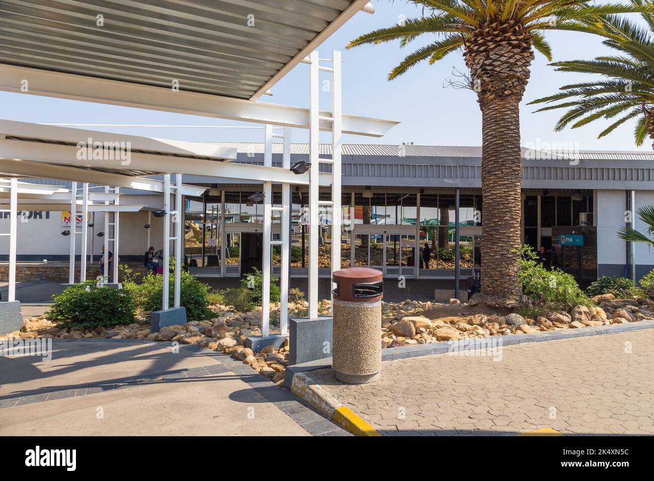 Windhoek, Namibia 27 September 2018 View of the Hosea Kutako International Airport. Modern