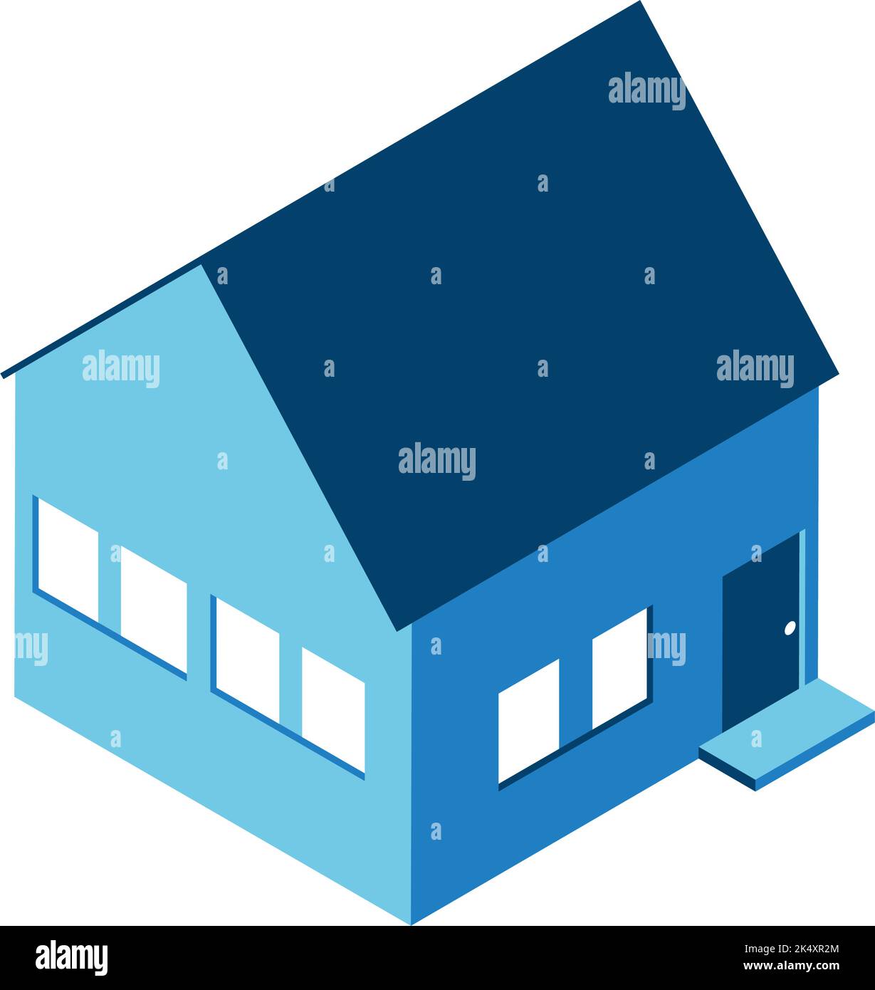 real estate house isometric Stock Vector Image & Art - Alamy