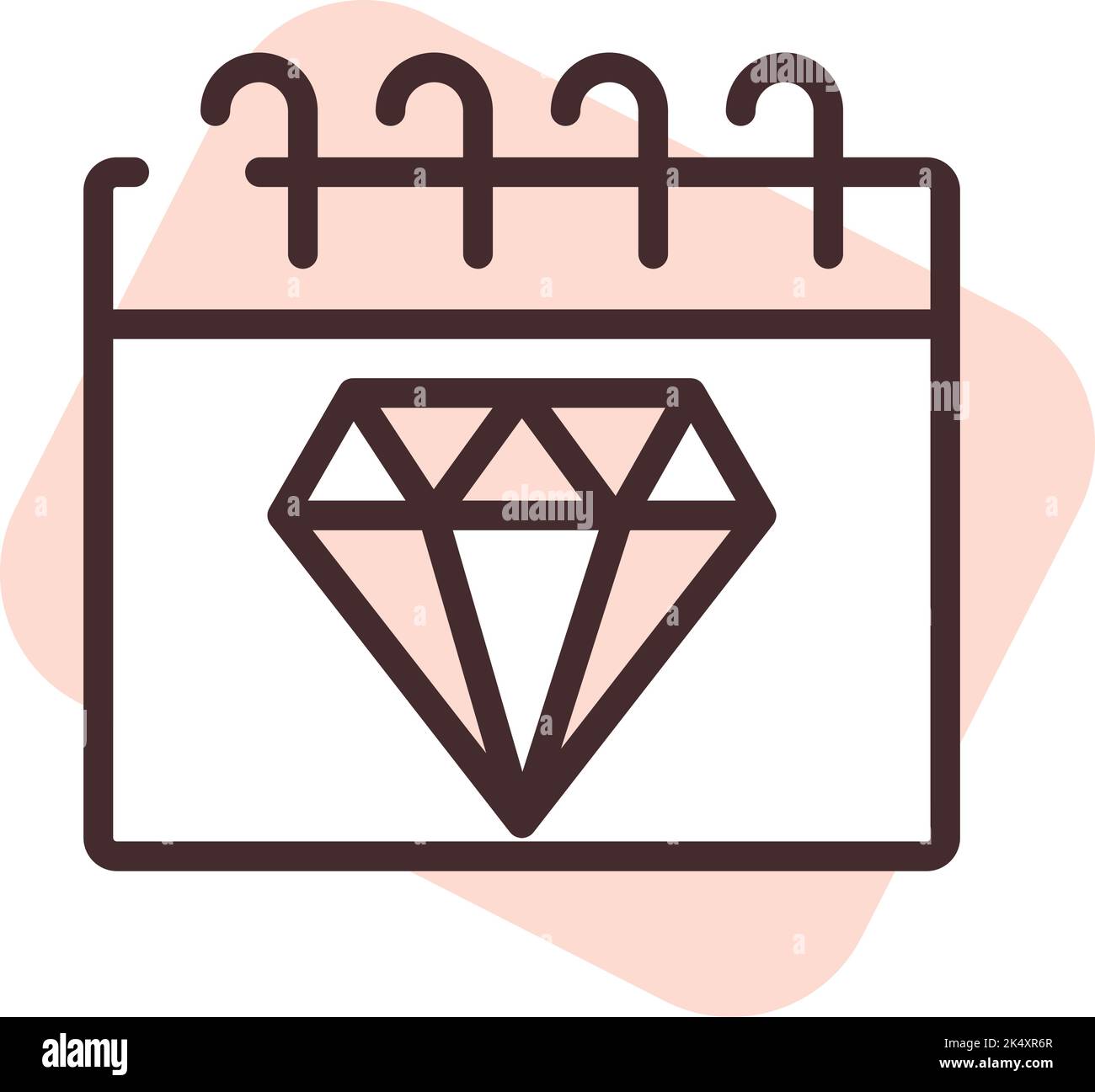 Wedding invitation, illustration, vector on a white background. Stock Vector