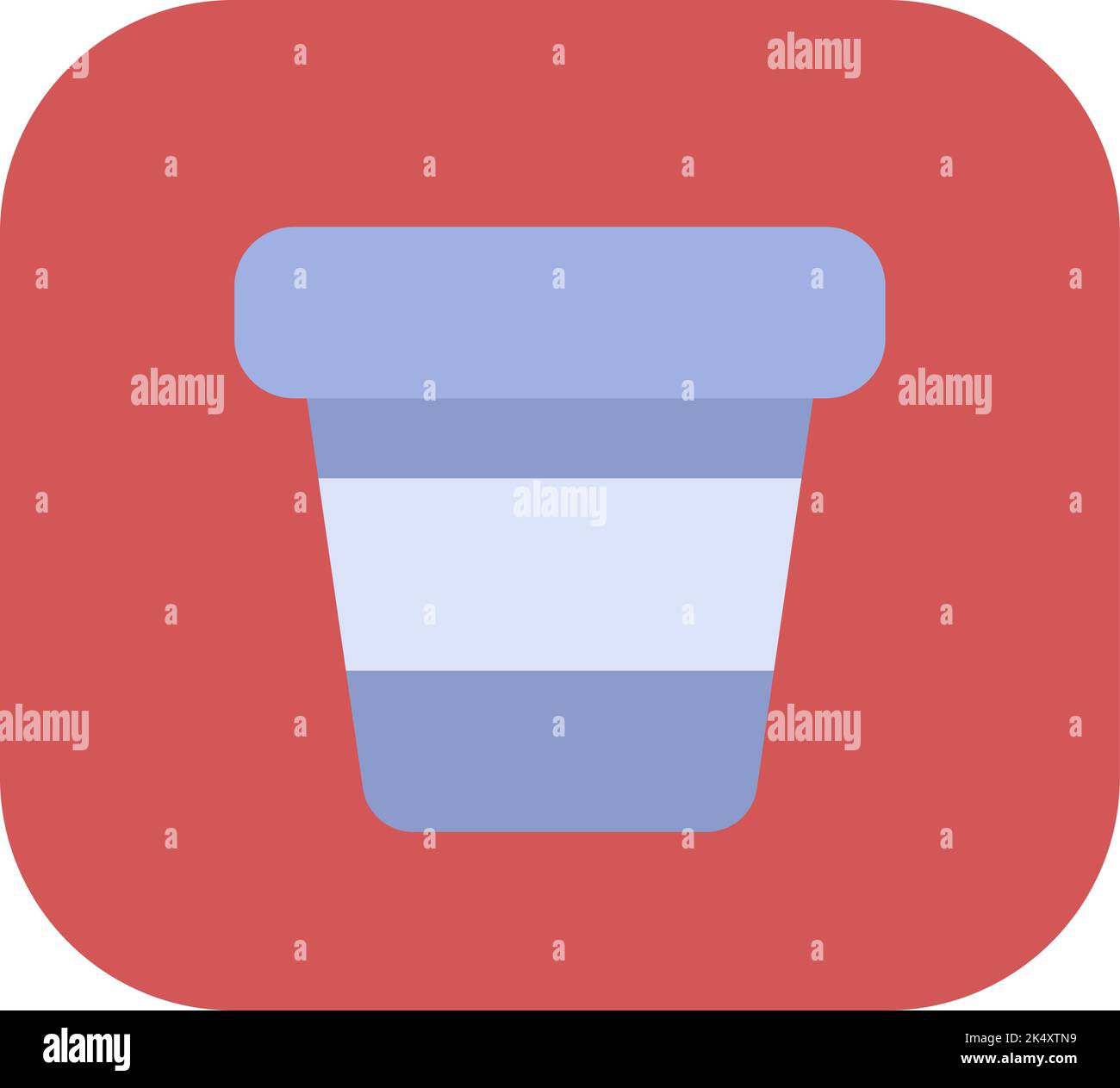 Office coffee, illustration, vector on a white background. Stock Vector