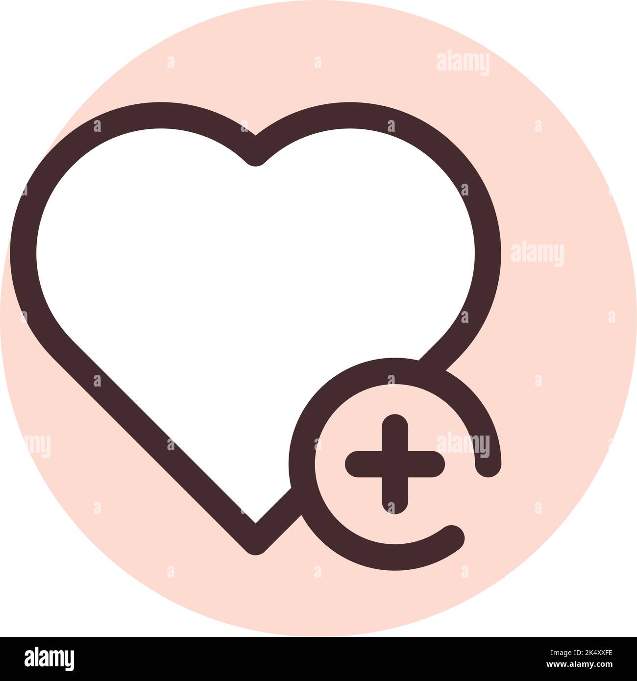 Phone favorite, illustration, vector on a white background. Stock Vector