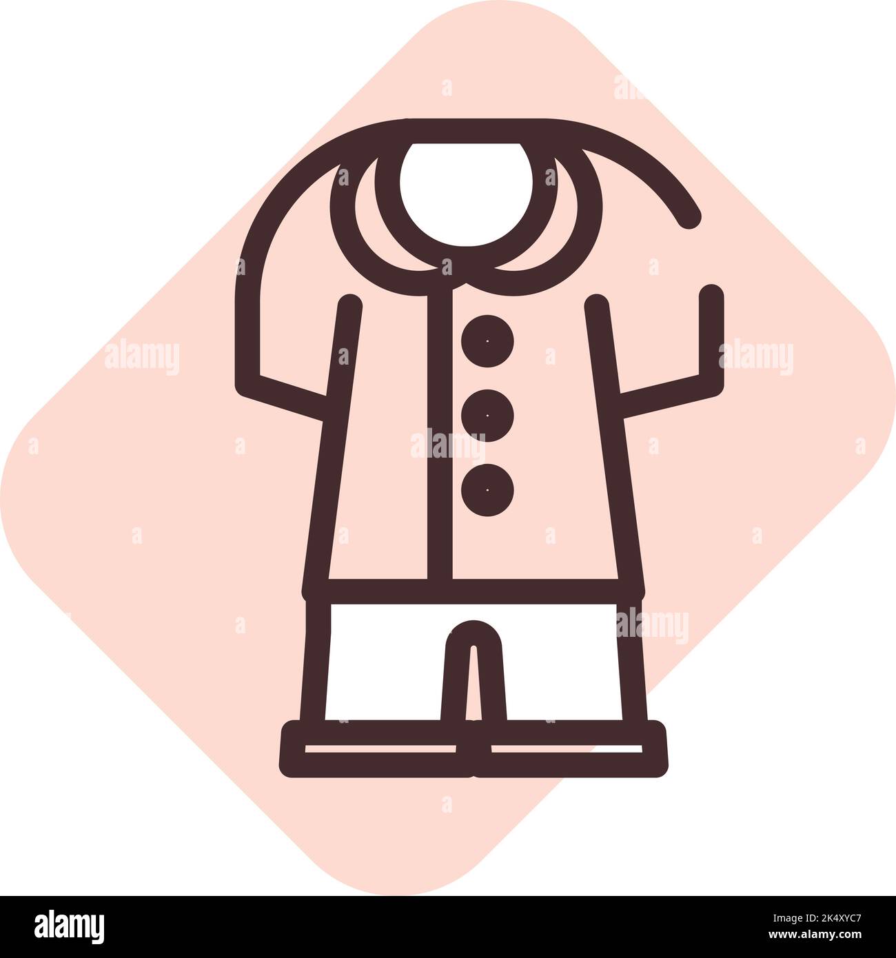 Sleeping pajamas, illustration, vector on a white background Stock Vector Image & Art Alamy