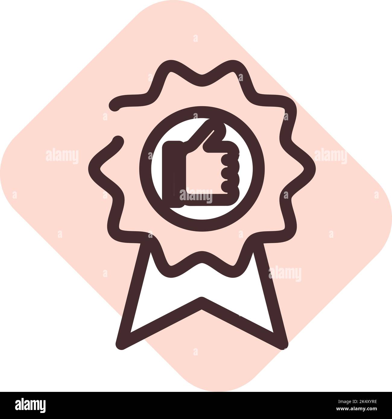 Social media award, illustration, vector on a white background Stock Vector Image & Art Alamy