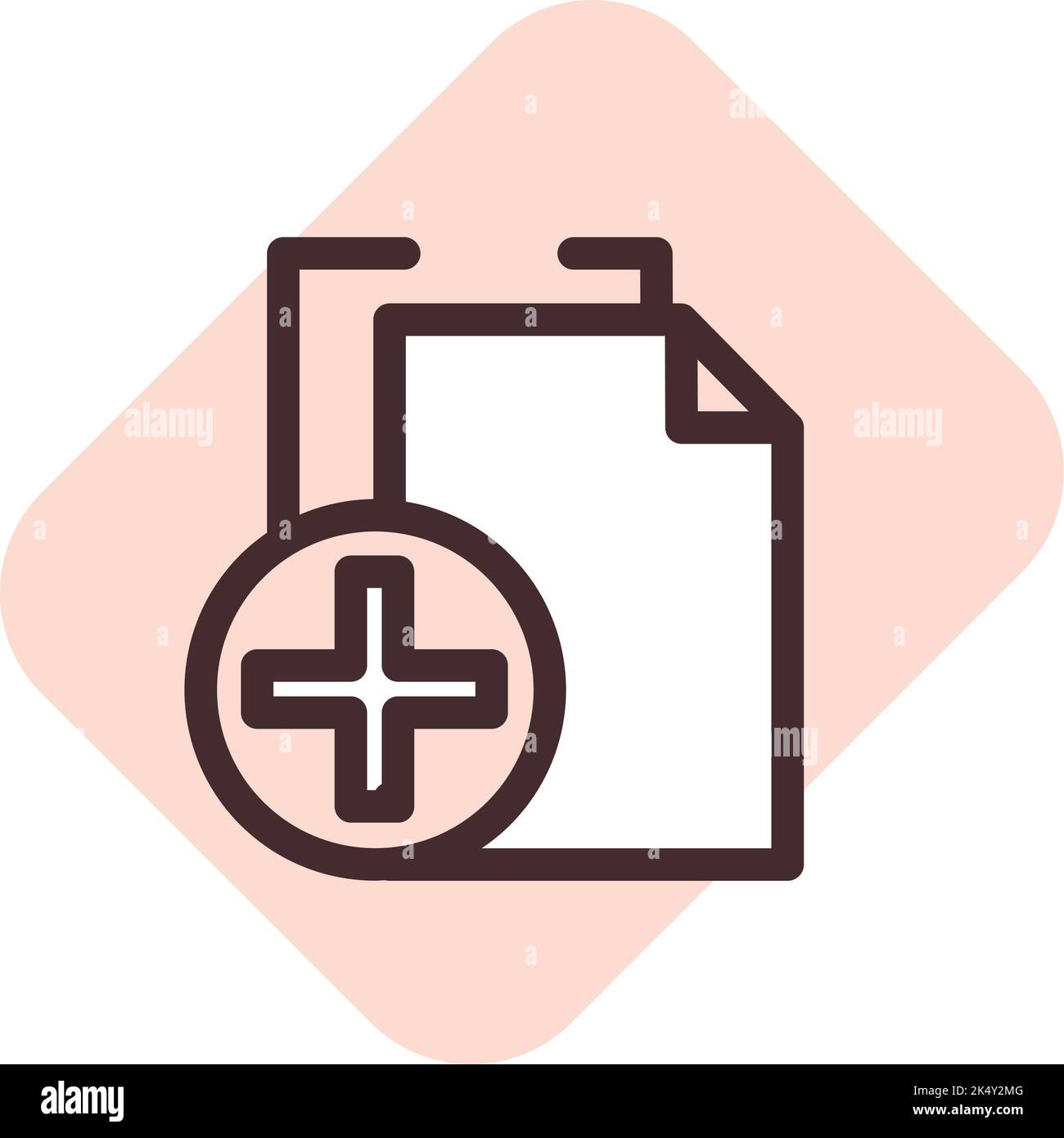 Add file icon Cut Out Stock Images & Pictures - Alamy