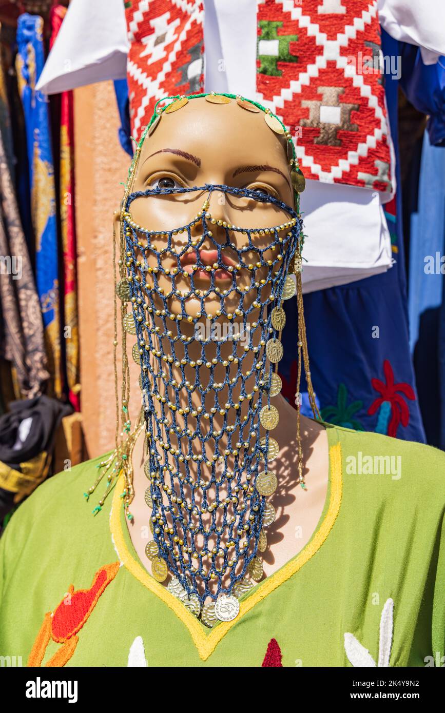 Edfu, Aswan, Egypt. Mannequin outside a shop in Aswan Stock Photo Alamy