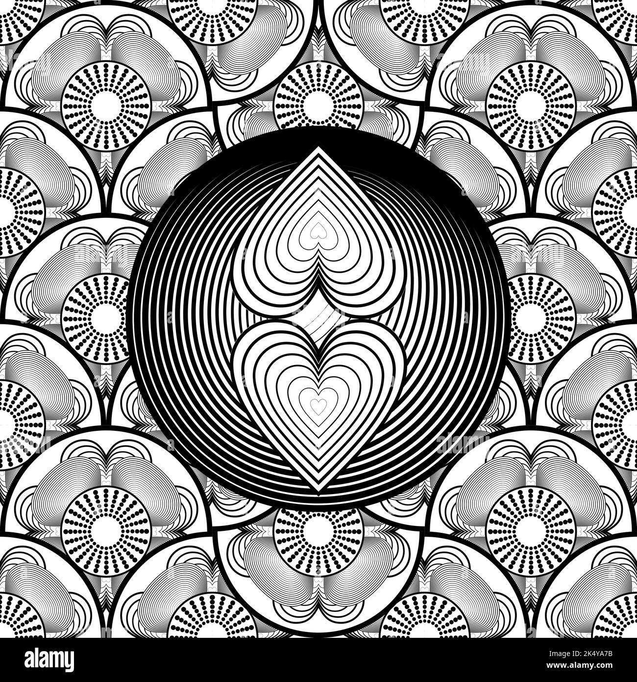 Abstract seamless pattern textured background illustration Stock Vector ...