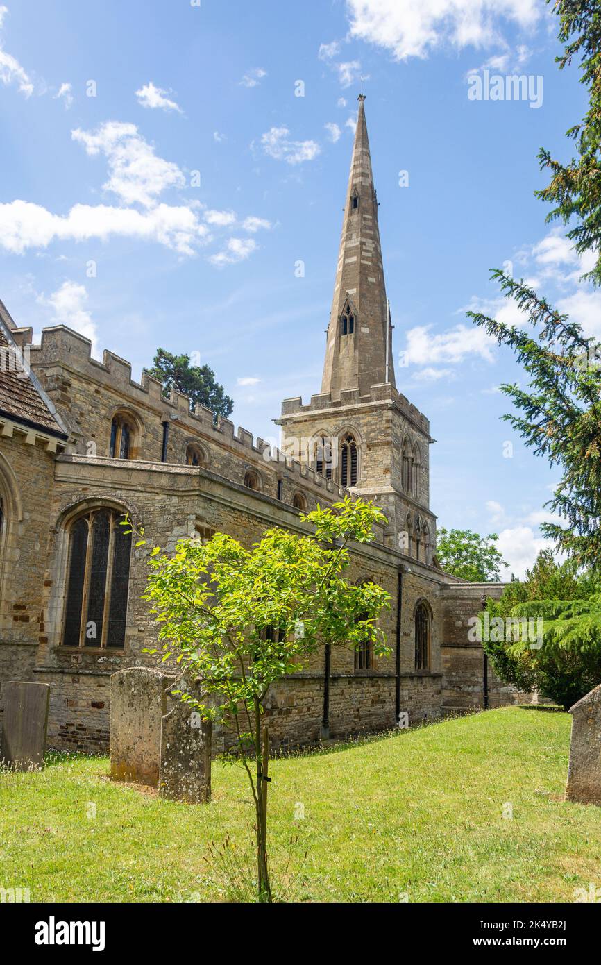St Mary the Virgin Parish Church, Church Street, Burton Latimer, Northamptonshire, England, United Kingdom Stock Photo