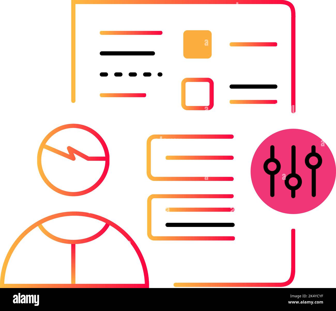 Process coordination Stock Vector Images - Alamy