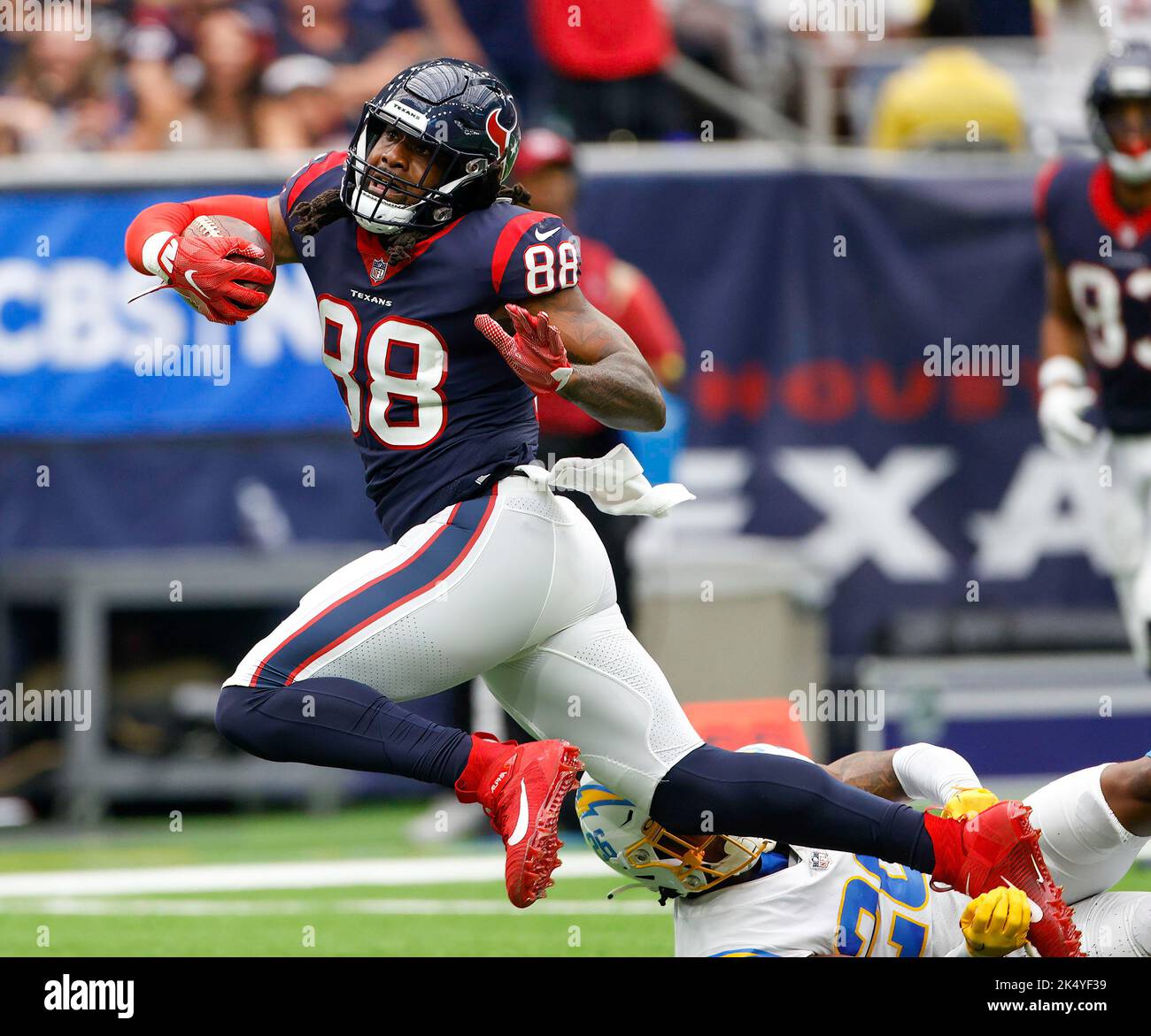 Houston Texans: Jordan Akins using his release as fuel