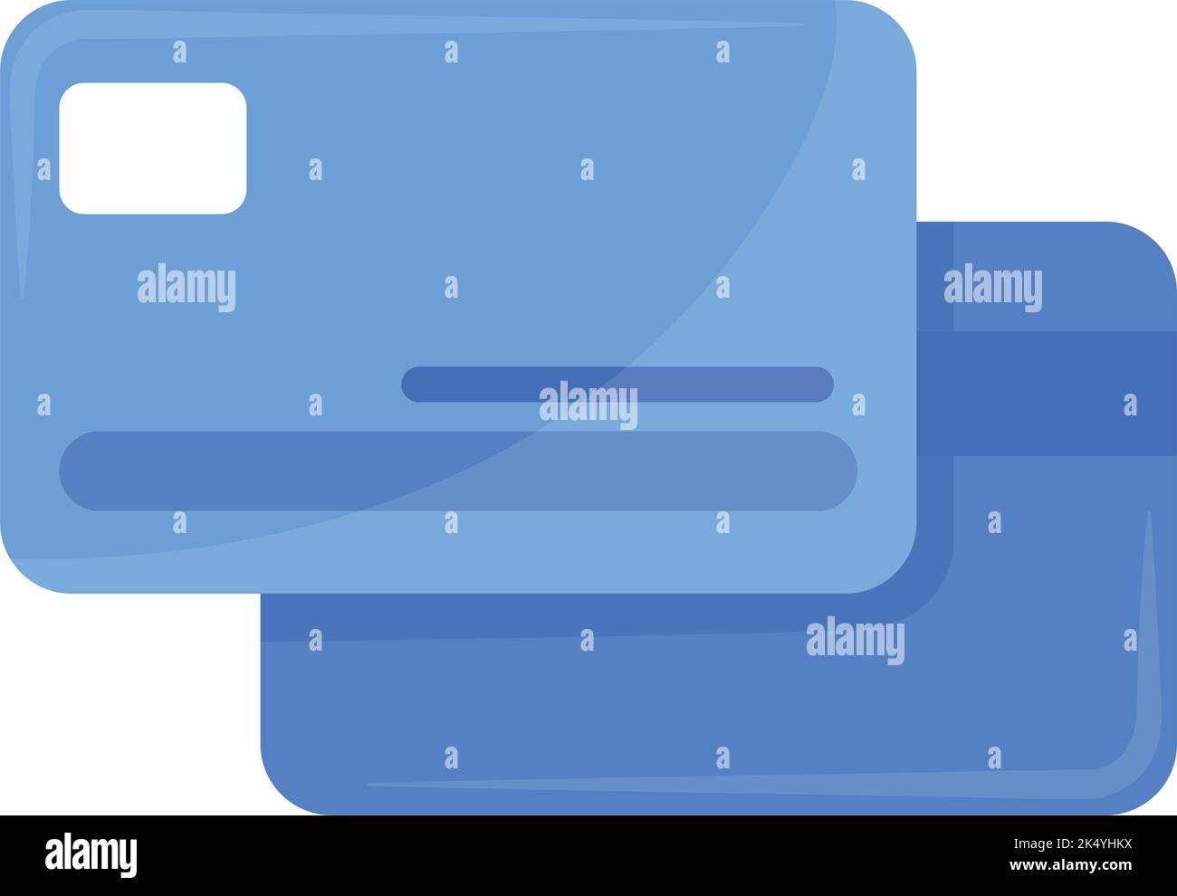 bank card in glassmorphism Stock Vector