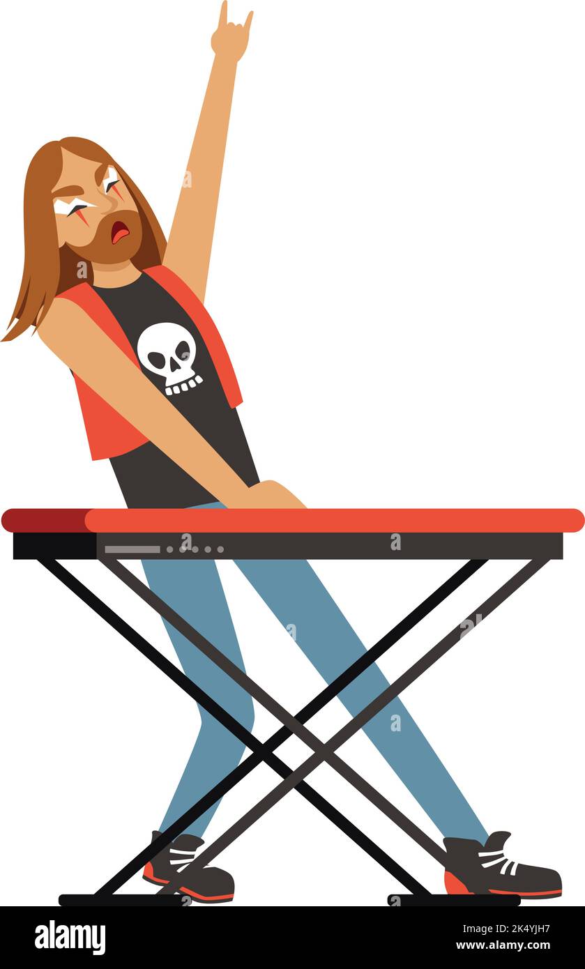 Pop punk bass player Cut Out Stock Images & Pictures - Alamy