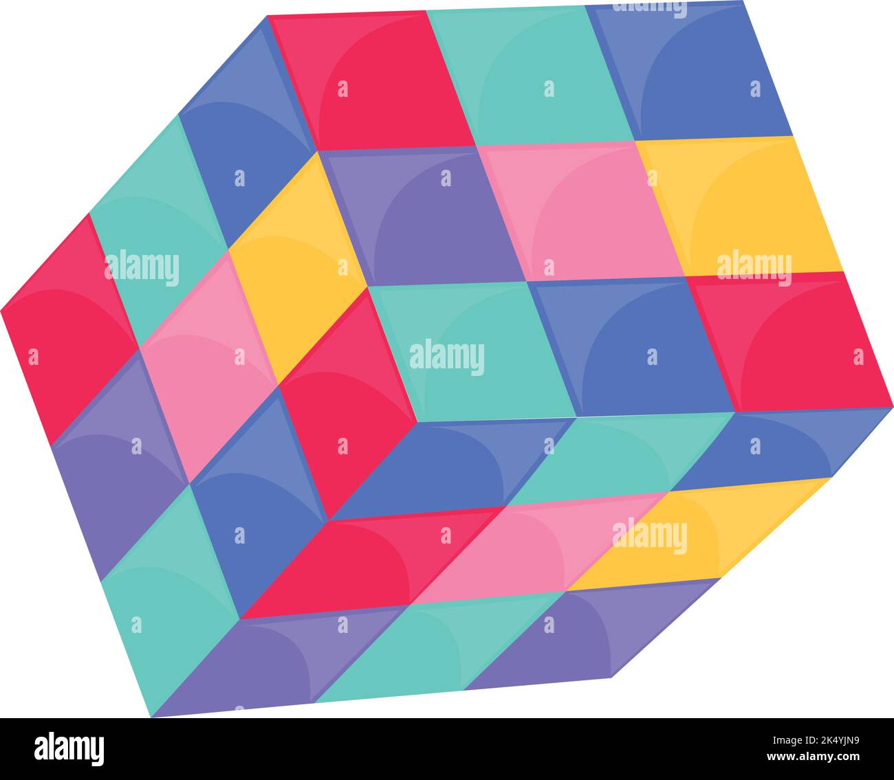 Retro Cube Rubik Stock Vector Image Art Alamy Retro Cube Rubik Stock Vector Image Art Alamy