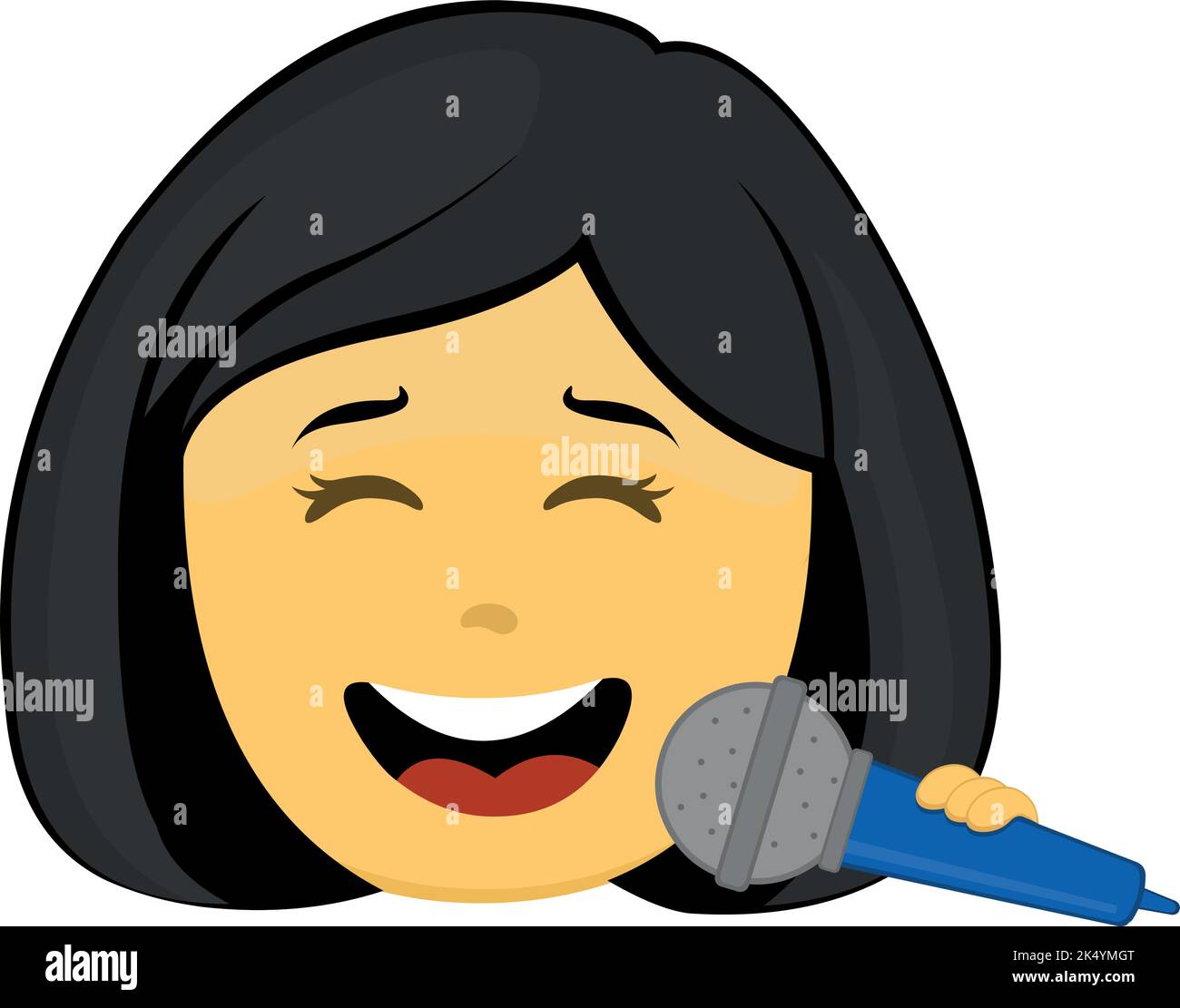 Emoji Singer Cut Out Stock Images Pictures Alamy 600-black-children-singing-illustrations-royalty-free-vector-clip