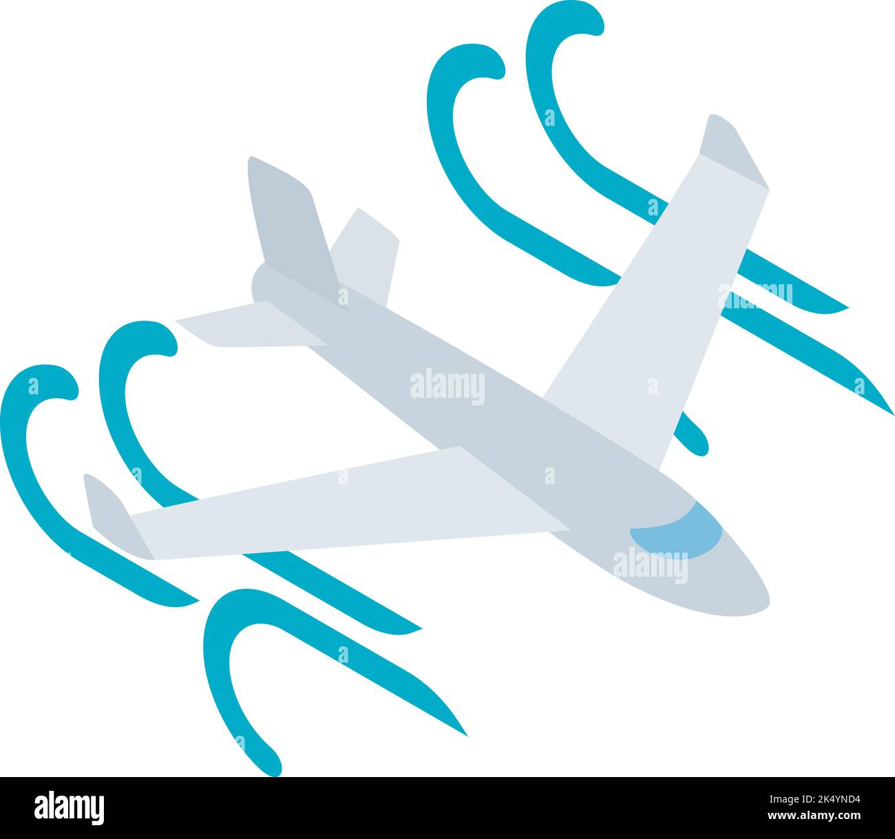 Airflow in an aircraft Stock Vector Images Alamy