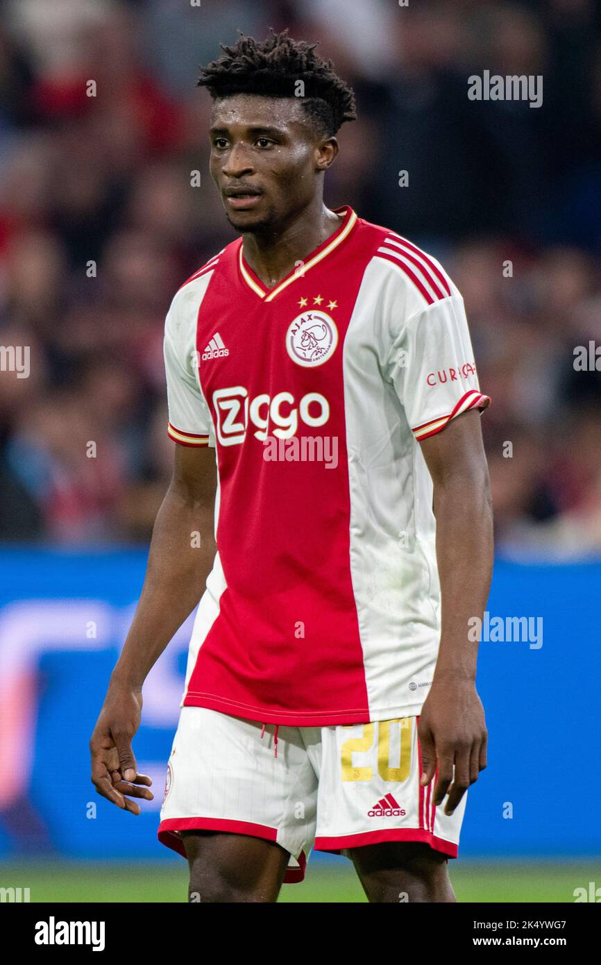 Mohammed Kudus of Ajax during the UEFA Champions League Group A match