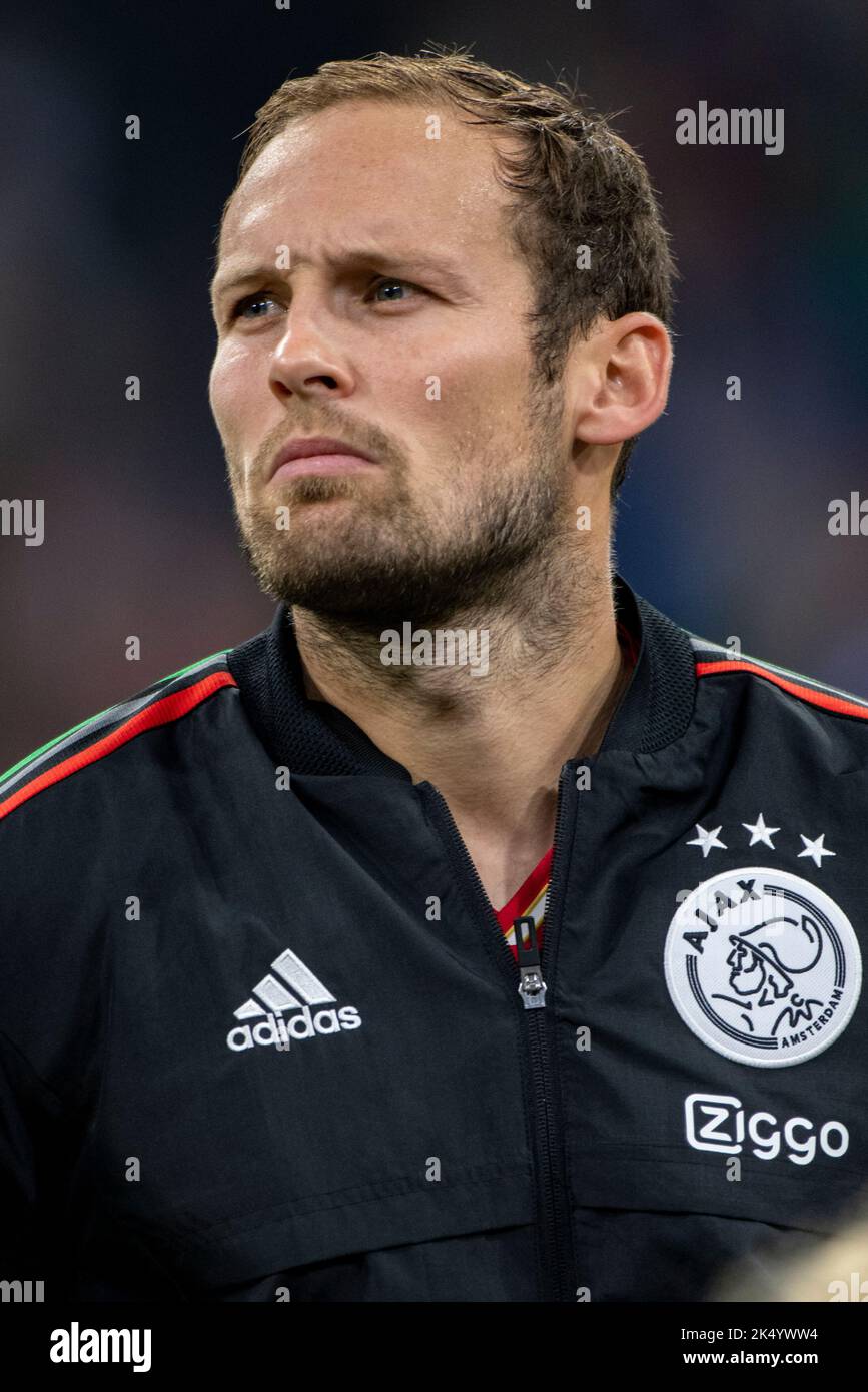 Daley Blind of Ajax during the UEFA Champions League Group A match