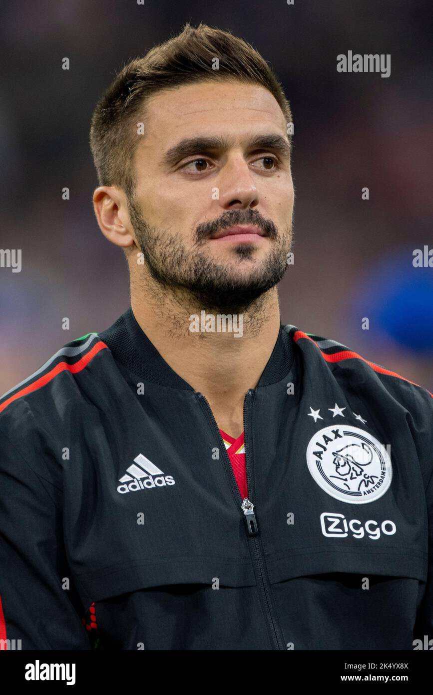 Dusan Tadic of Ajax during the UEFA Champions League Group A match