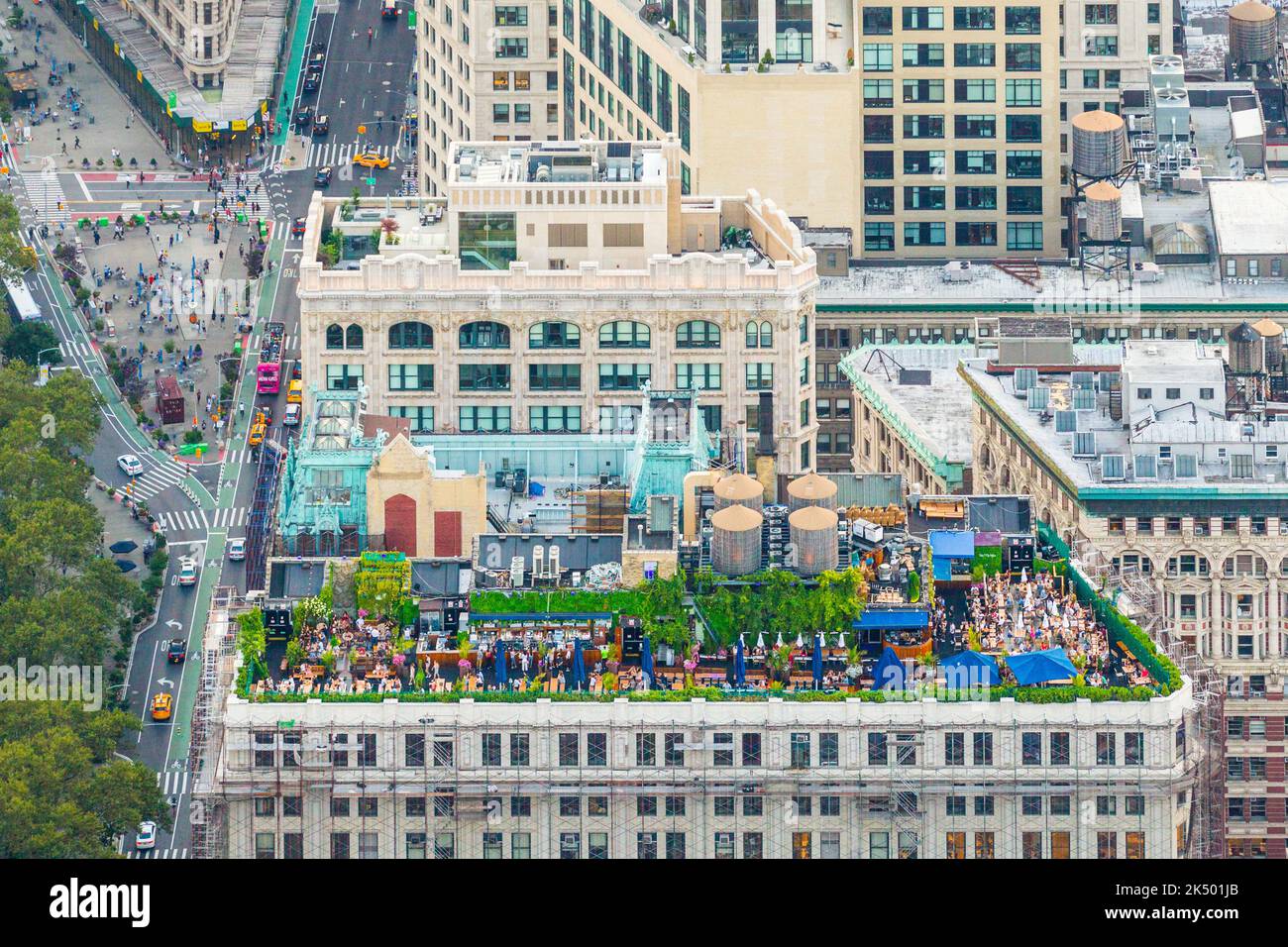 The '230 Fifth' rooftop bar and restaurant, situated at 230 5th Avenue