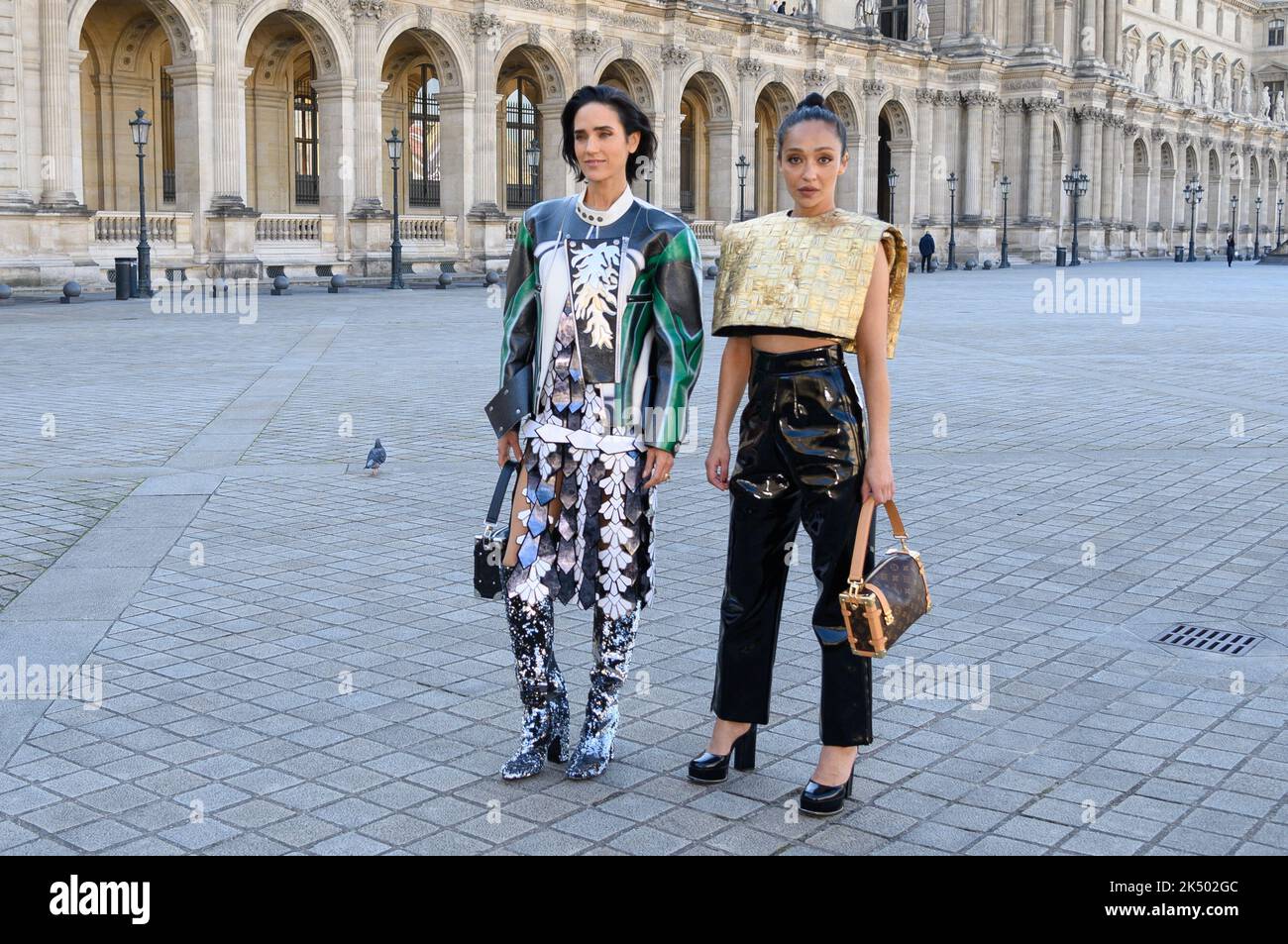 Paris, France. 04th Oct, 2022. Jennifer Connelly and Ruth Negga