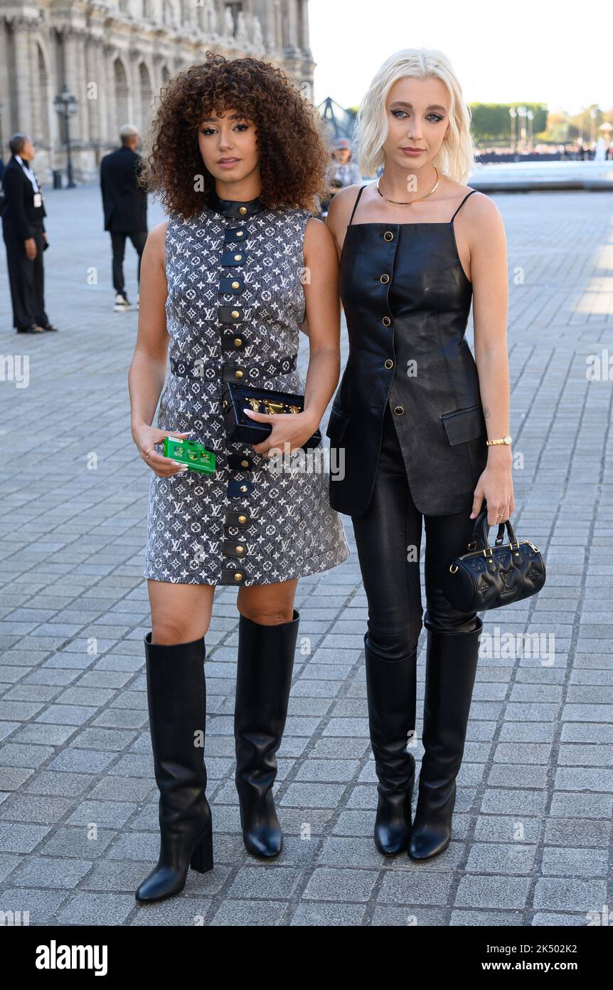 Lena Mahfouf Situations attending the Louis Vuitton show during