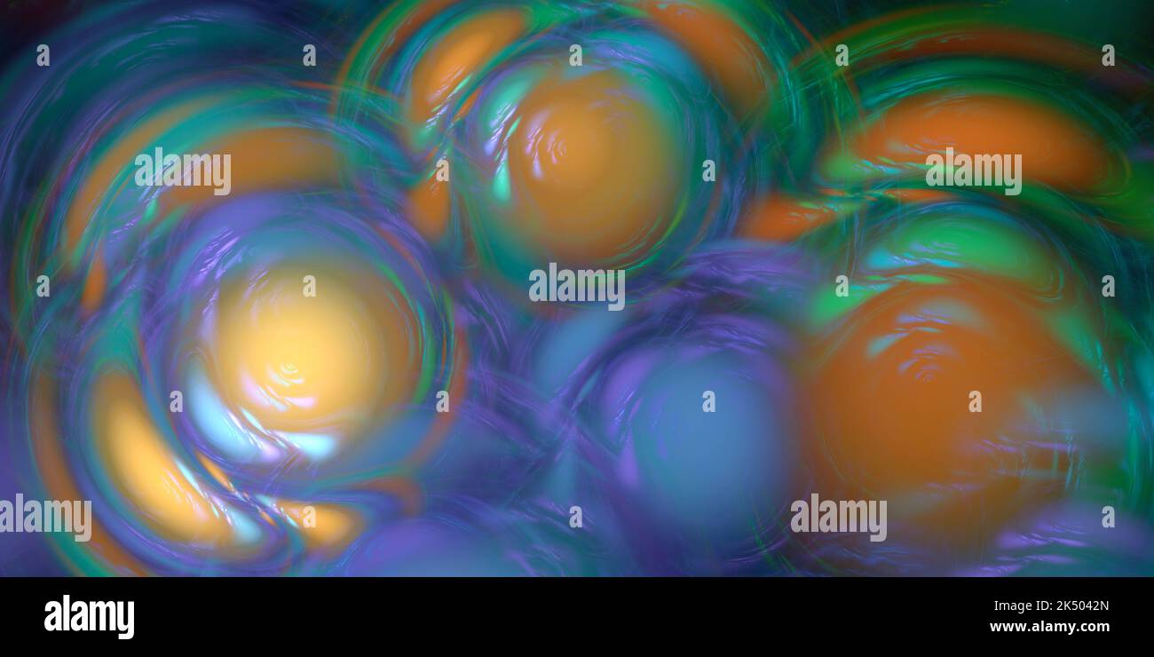 Quantum Fluids Quantum Superfluid abstract illustration Stock Photo - Alamy
