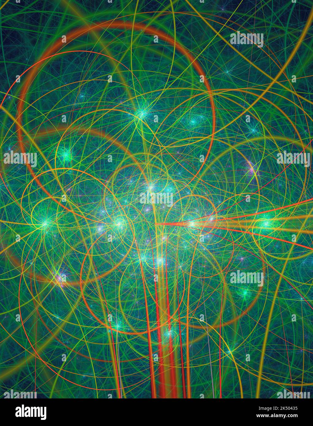 Quantum entanglement illustration Stock Photo Alamy