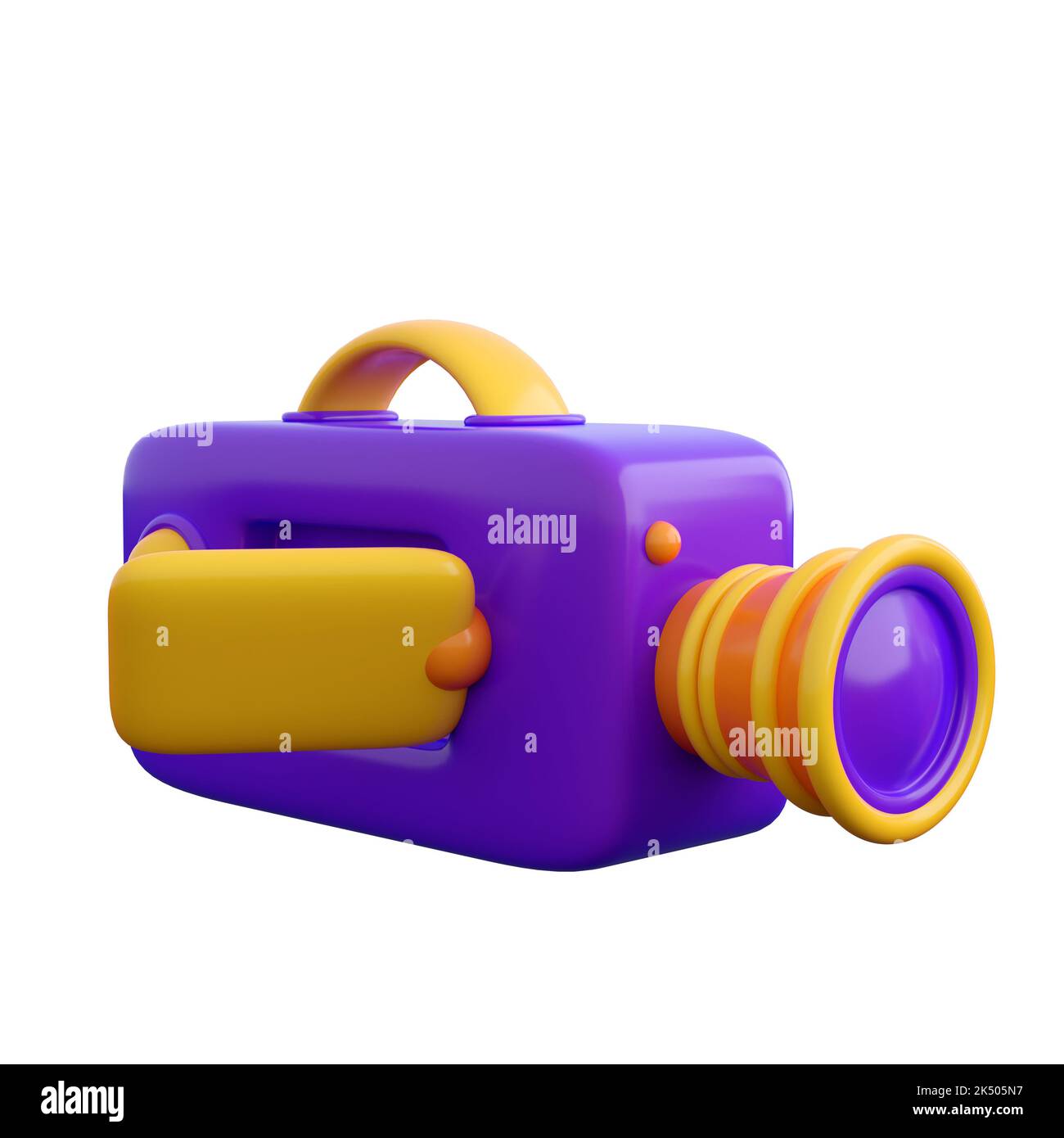 3d movie camera. Cinema, film and television concept. High quality