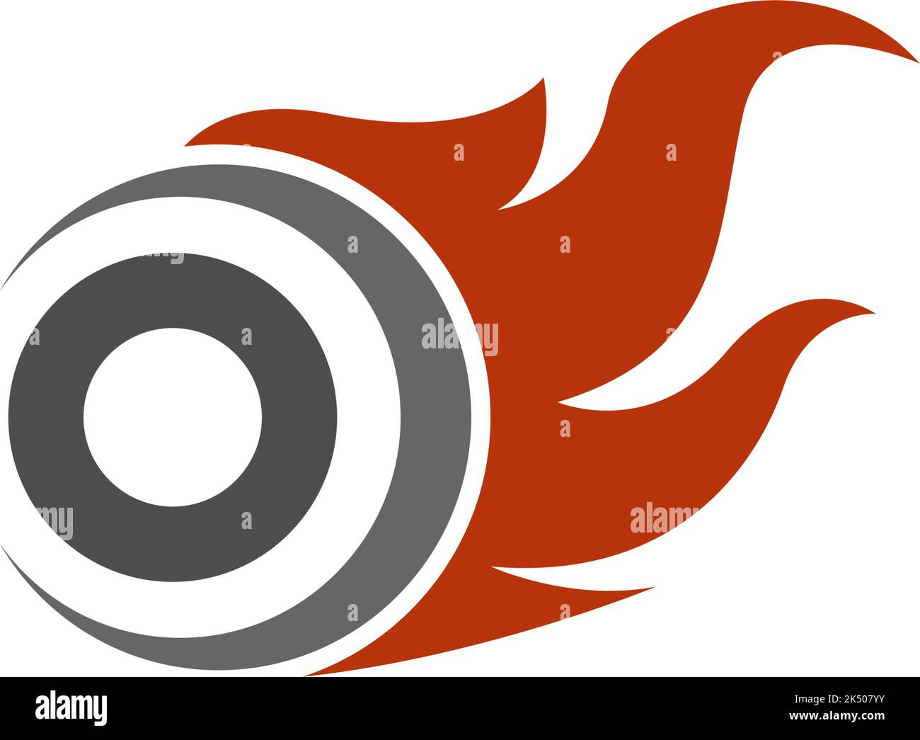 Tire logo icon design illustration template Stock Vector