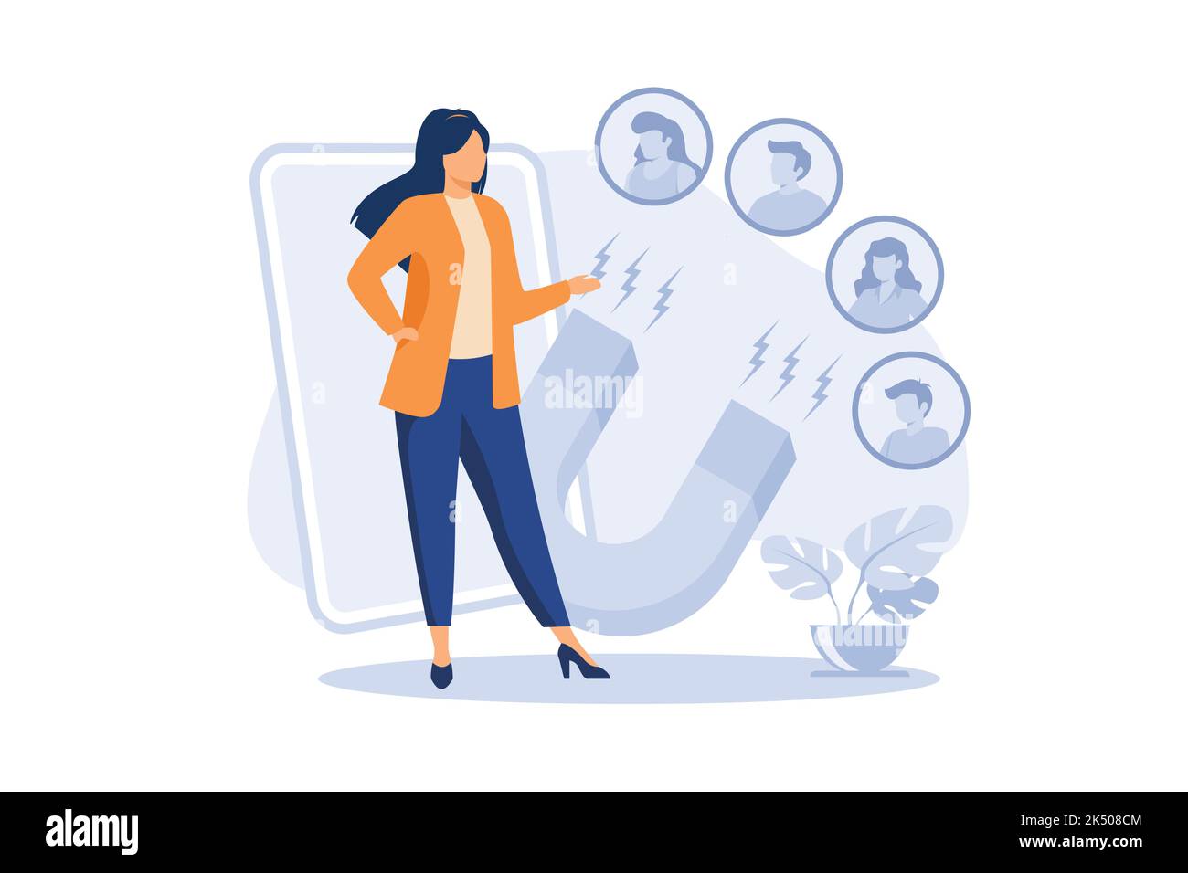World of mouth marketing illustration exclusive design inspiration