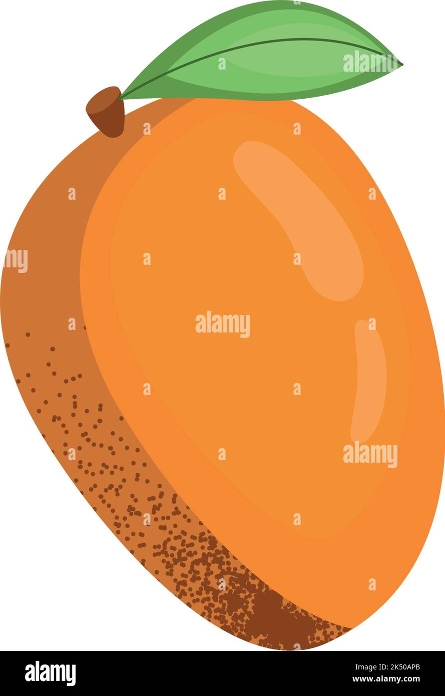 fresh mango fruit healthy icon Stock Vector Image & Art - Alamy