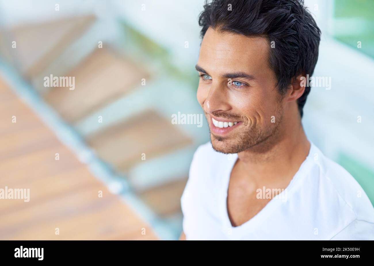 Hes man happy young hi-res stock photography and images - Alamy