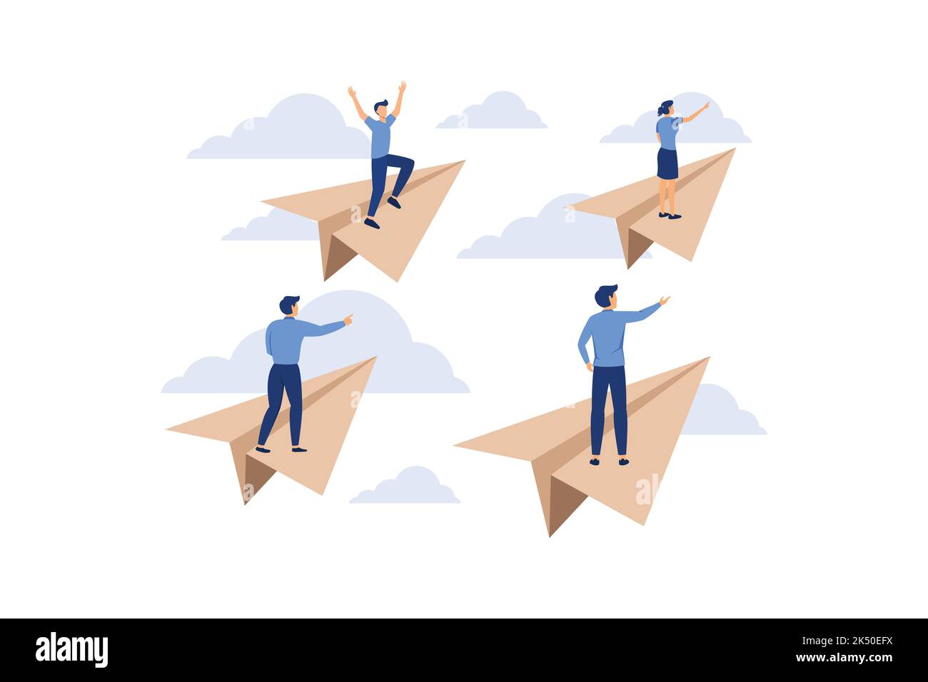Achievement woman goals Stock Vector Images - Alamy image.