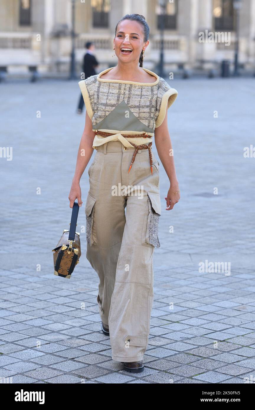 Alicia Vikander - Louis Vuitton's Paris Fashion Week Show