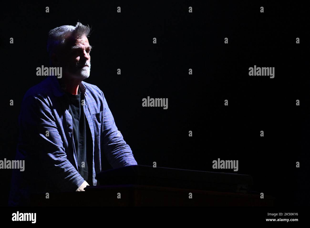 Charles Gillingham during the Concert of Counting Crows The Butter