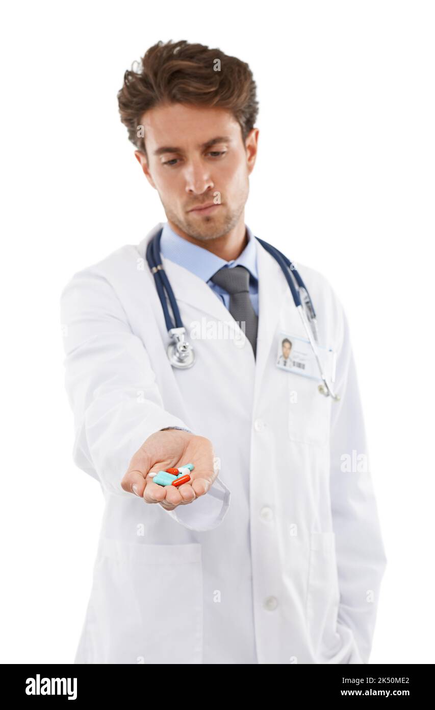 Doctor man studio shot hi-res stock photography and images - Alamy