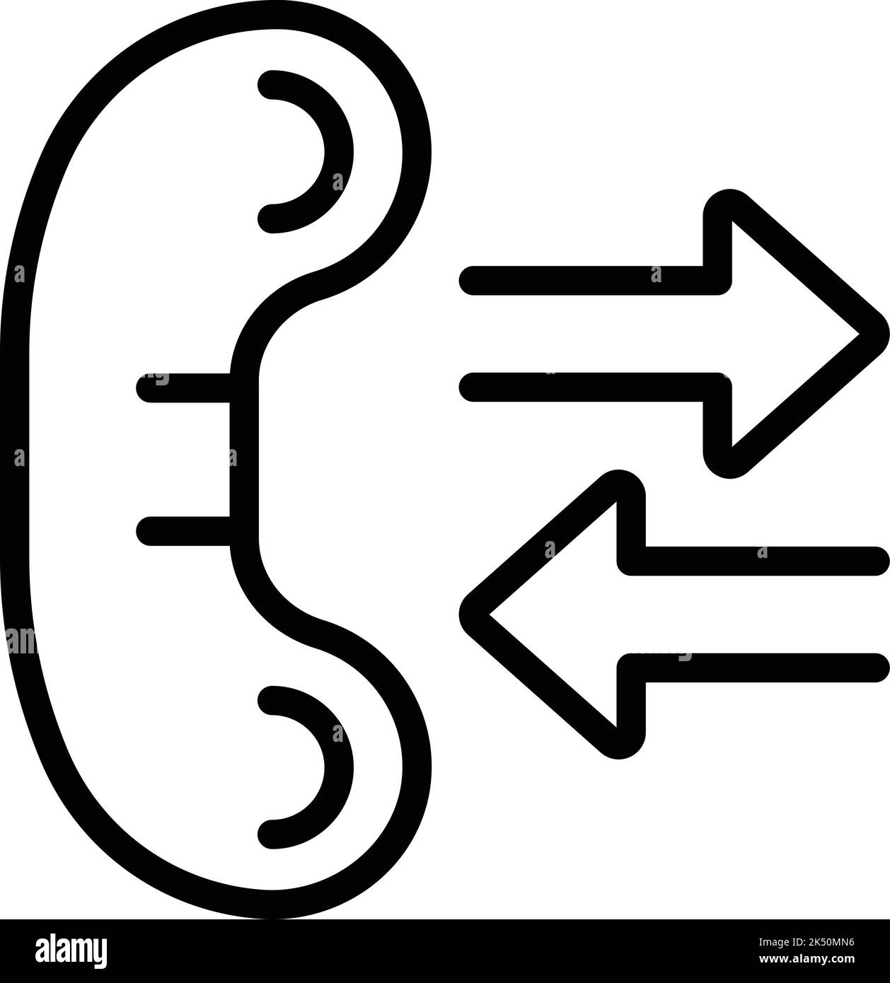 Call work time icon outline vector. Company team. Increase task Stock ...