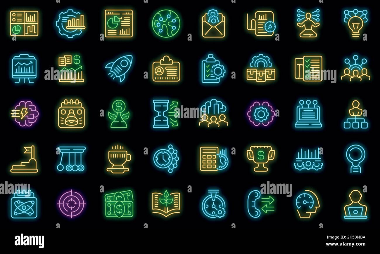 Productivity icon outline vector. Production work. Increase employee ...